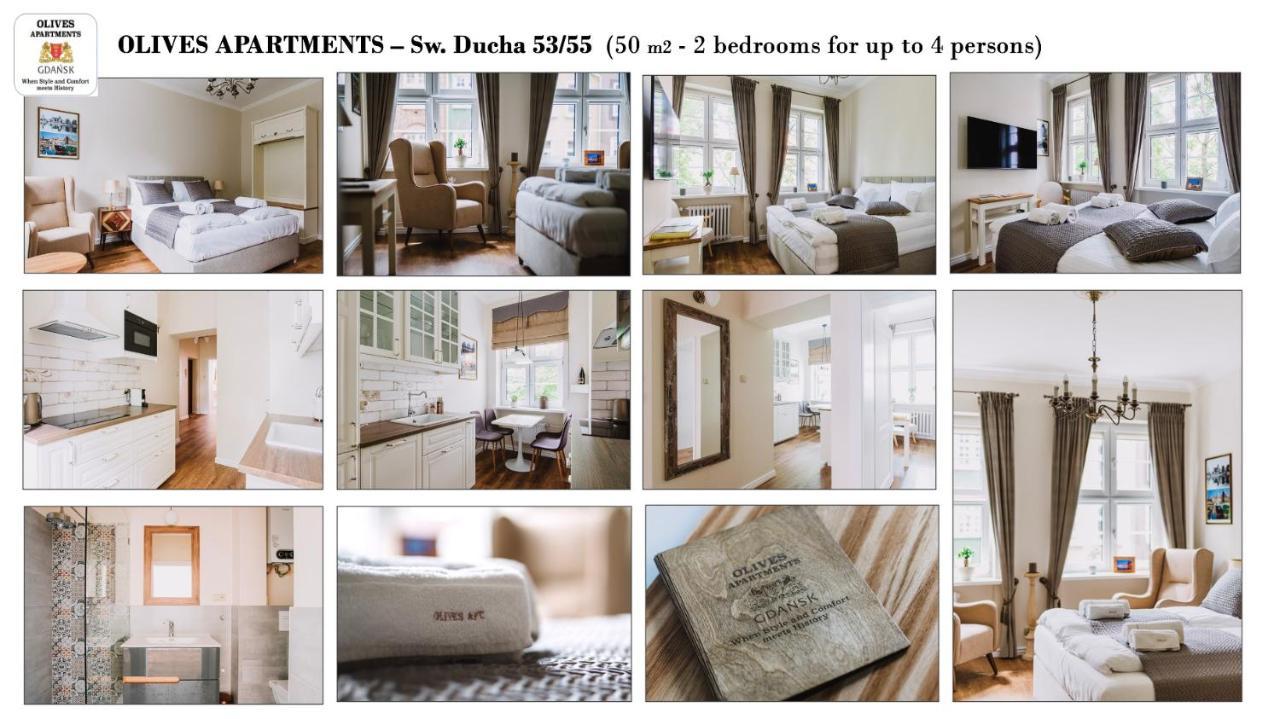 Olives Marina Apartment Gdansk Bagian luar foto